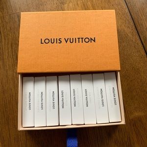 8 Louis Vuitton new spray sample size perfume and box rose sun song California